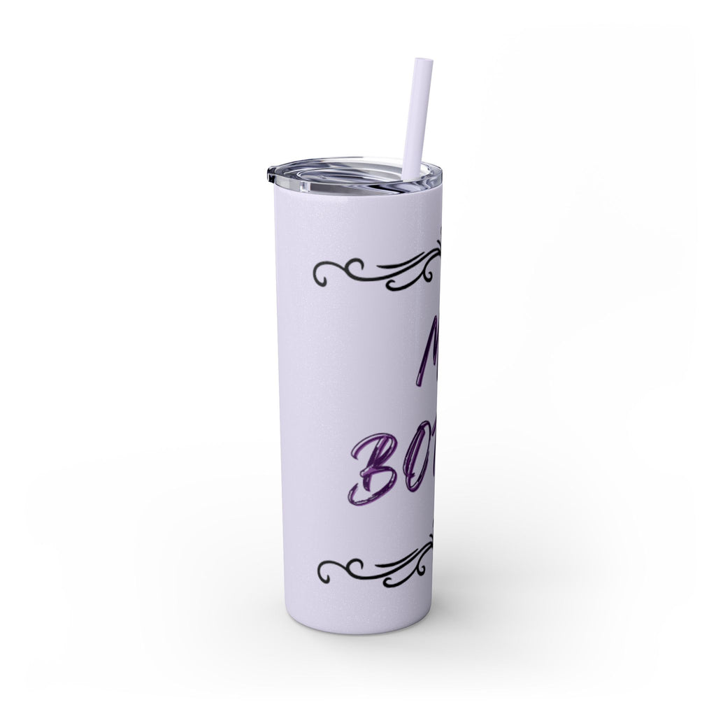 Skinny Tumbler with Straw, 20oz