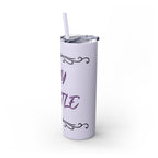 Skinny Tumbler with Straw, 20oz