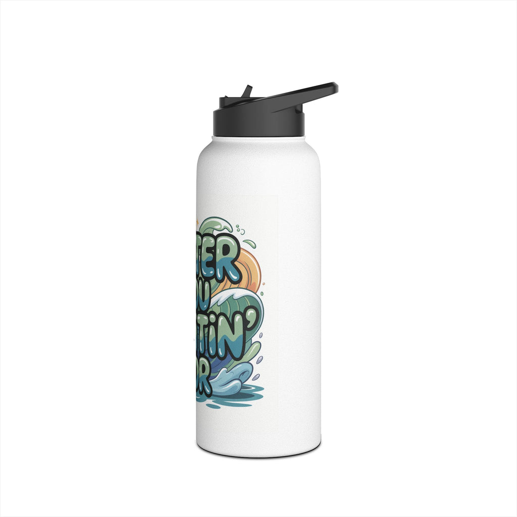 Stainless Steel Water Bottle, Standard Lid
