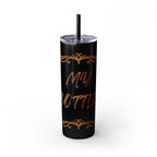 Skinny Tumbler with Straw, 20oz