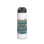 Stainless Steel Water Bottle, Standard Lid