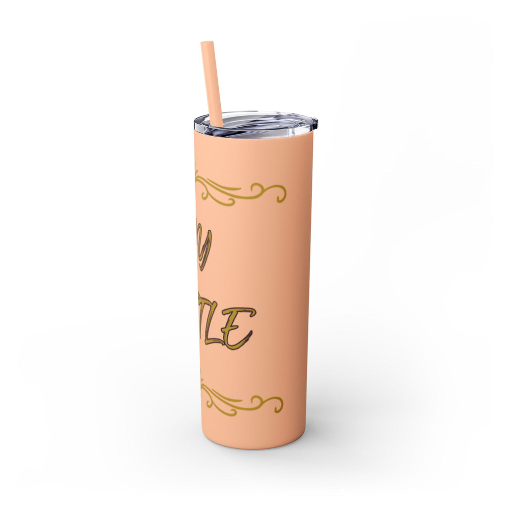 Skinny Tumbler with Straw, 20oz